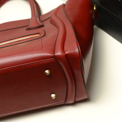 L-207高端大牌工藝古典復古笑臉牌殺手包 時尚與復古的完美融合